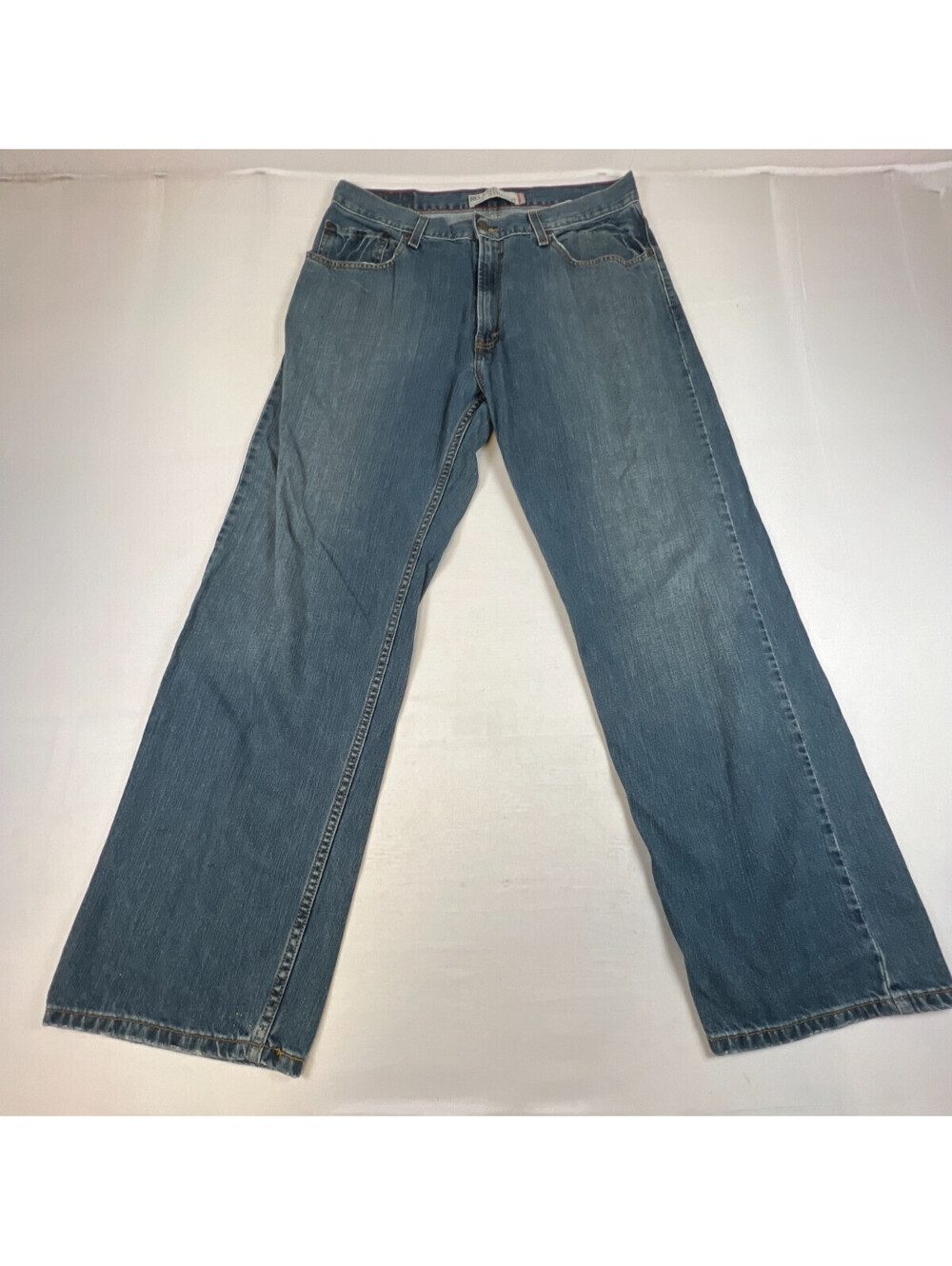 Levi's Men W36 L32 559 Relaxed Straight Blue Denim Jeans Casual Pants